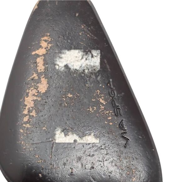 Via Spiga 9 Brown Snakeskin High Heels Pumps Chunky Vintage Career Python - Picture 9 of 9